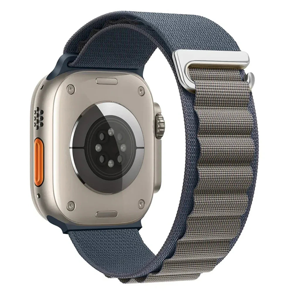 Apple Watch Sport Loop Band grey blue