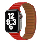 Red Magnetic Clasp Apple Watch Band