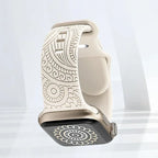 Apple Watch Patterned Strap beige
