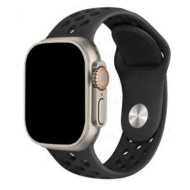 Black Apple Watch Sport band