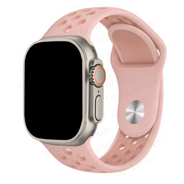Pink Apple Watch Sport band