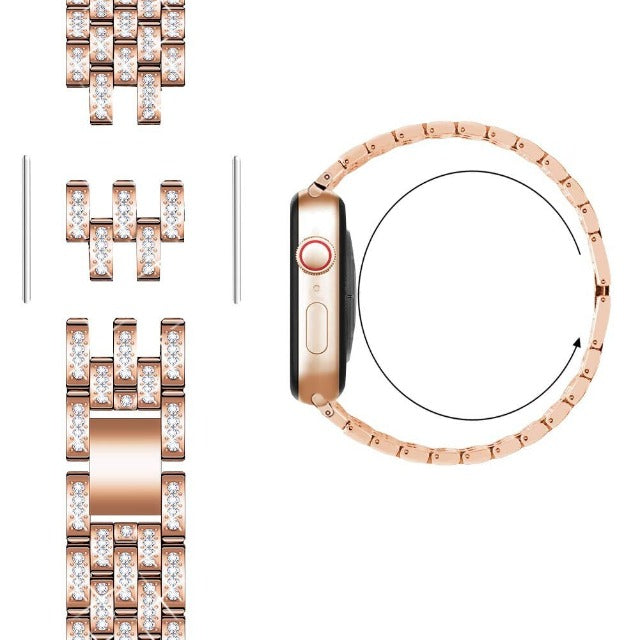 Diamond Apple Watch bracelet for women
