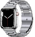 Ultra Durable Steel Apple Watch Band silver
