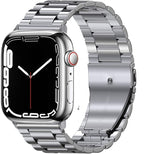 Ultra Durable Steel Apple Watch Band silver