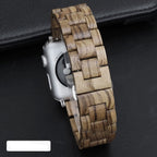 Wooden Apple Watch Bracelet in light brown