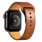 Brown Apple Watch Leather Bracelet