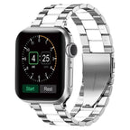 Apple Watch bracelet in silver metal