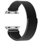 Black Magnetic Stainless Steel Apple Watch Band