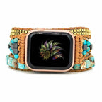 Natural Stone Apple Watch Bracelet turquoise
