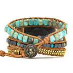 Natural Stone Apple Watch Bracelet turquoise