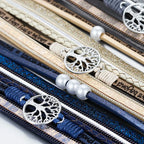 Tree of Life Bracelet Leather Cuff