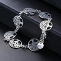 Tree of Life Bracelet Women’s Silver Chain Bracelet