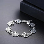 Tree of Life Bracelet Women’s Silver Chain Bracelet