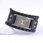 Black and Gold Tree of Life Bracelet for Men
