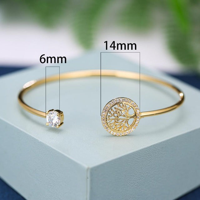 Tree of Life Bracelet Gold - Silver - Copper