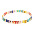 Women's rainbow bracelet