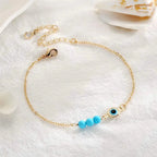 Bracelet with Evil Eye Beads