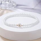 White bracelet initial K
