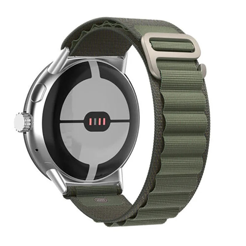 Alpine Loop Bracelet Smartwatch Google Pixel Watch 1 & 2 green