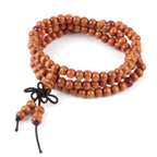 Orange Buddhist Lucky Bracelet