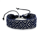 Brazilian Handmade Geometric Shapes Bracelet black
