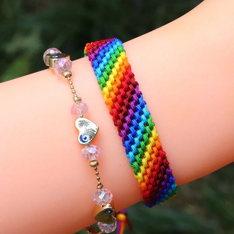 Handmade Multicolour Waterproof Brazilian Bracelet