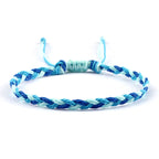 Handmade Blue Brazilian Bracelet blue and dark blue