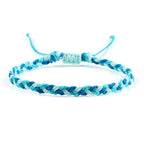 Handmade Blue Brazilian Bracelet blue and green