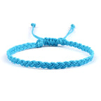 Handmade Blue Brazilian Bracelet turquoise blue