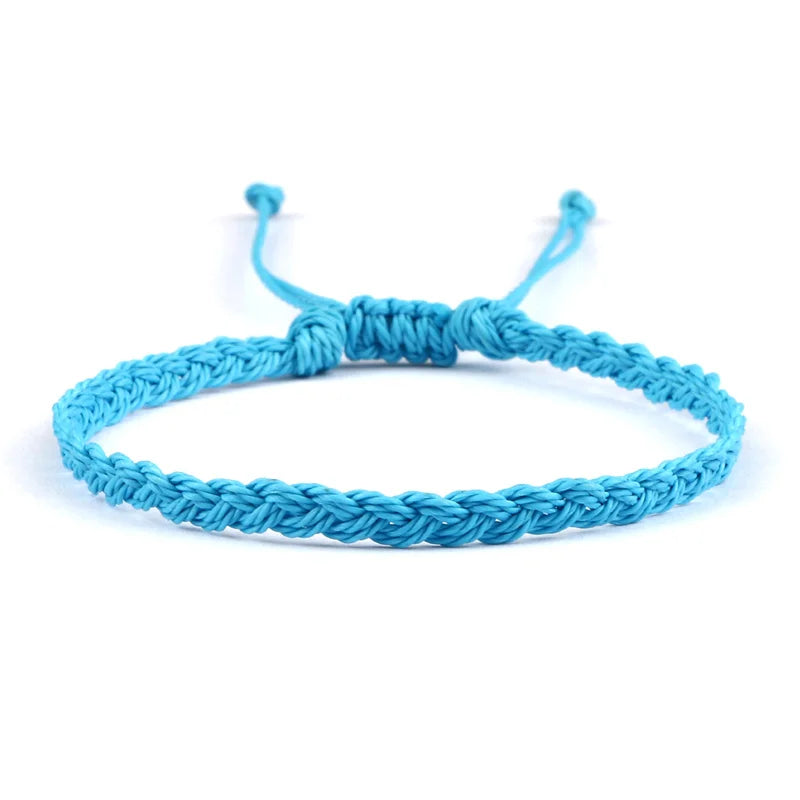 Handmade Blue Brazilian Bracelet turquoise blue