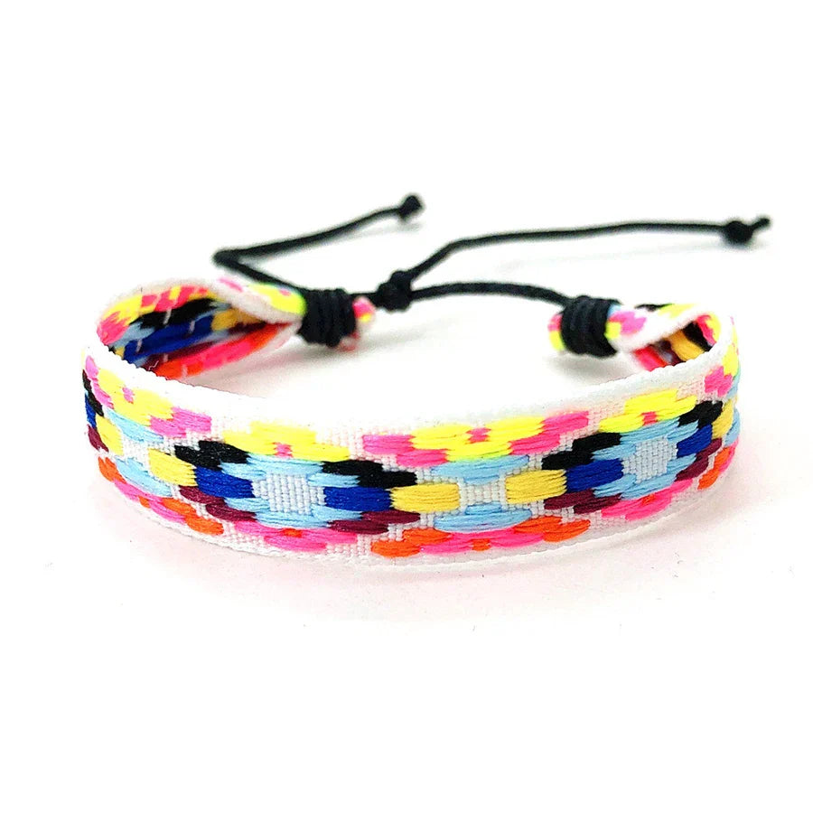 Unisex Brazilian Bracelet Vacation Style Multicolor