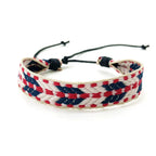 Unisex Brazilian Bracelet Vacation Style Red