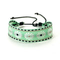 Unisex Brazilian Bracelet Vacation Style Green
