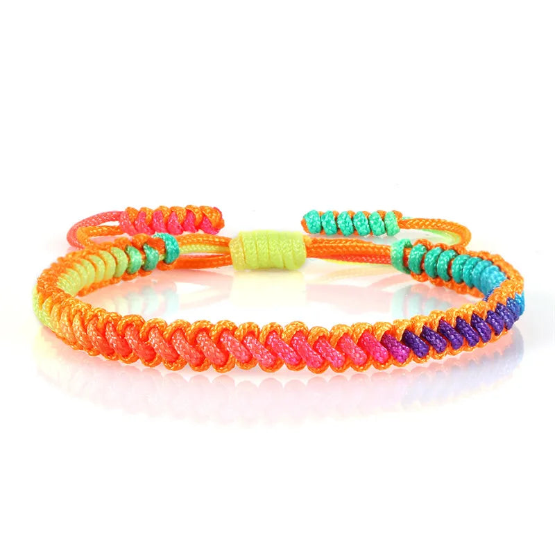 Multicolored Brazilian Bracelet for Women orange