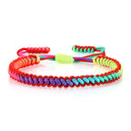 Multicolored Brazilian Bracelet for Women red