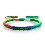 Multicolored Brazilian Bracelet for Women green
