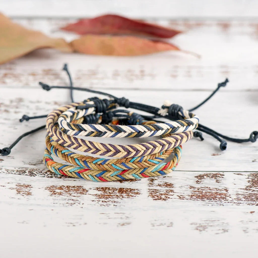 Blue Braided Brazilian Bracelet