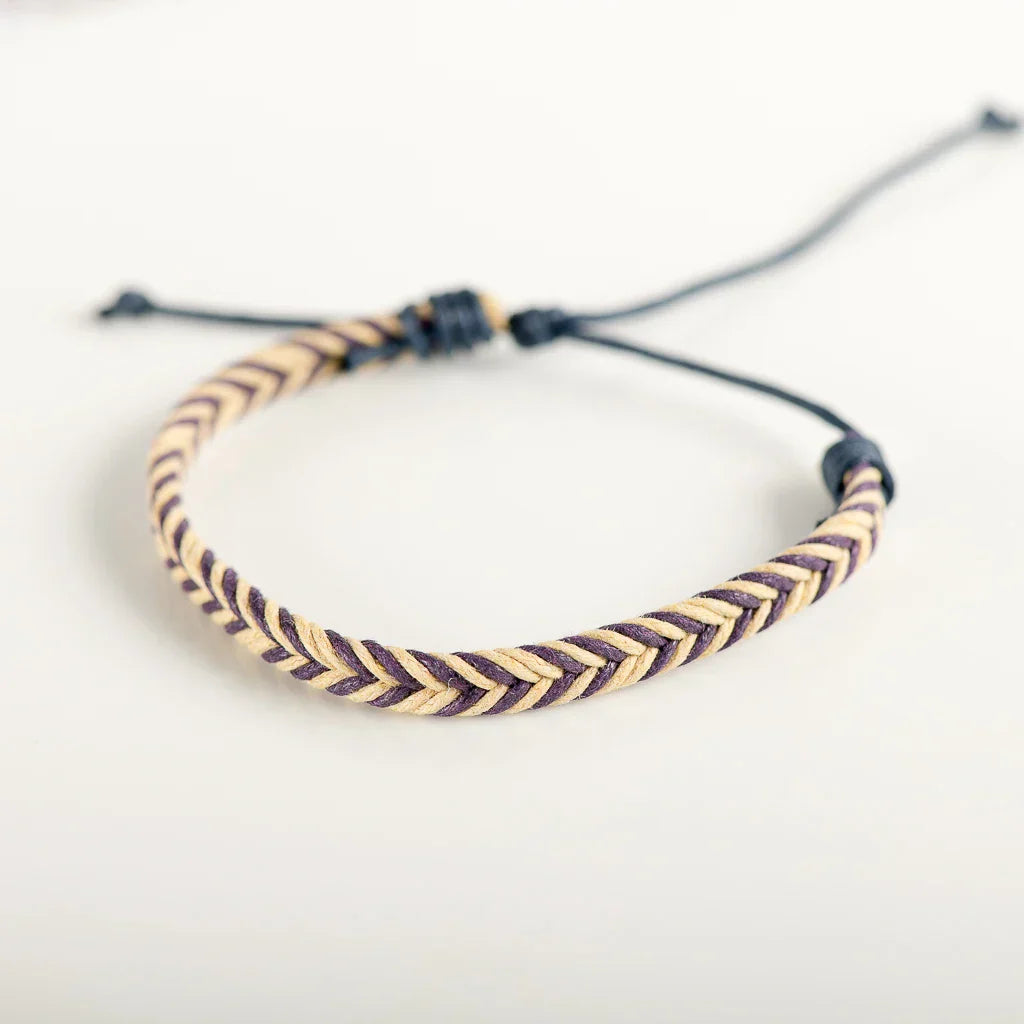 Beige Braided Brazilian Bracelet