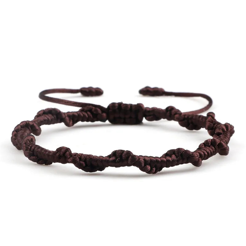 Artisanal Braided Brazilian Bracelet brown