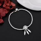 Women's Silver Dream Catcher Bracelet 