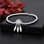 Women's Silver Dream Catcher Bracelet