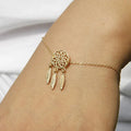 Women's Dreamcatcher Bracelet gold