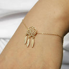 Women's Dreamcatcher Bracelet gold