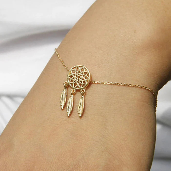 Women's Dreamcatcher Bracelet gold