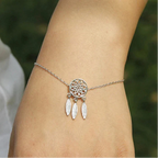Women's Dreamcatcher Bracelet silver