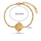 Compass Bracelet for Women - Wind Rose Compass