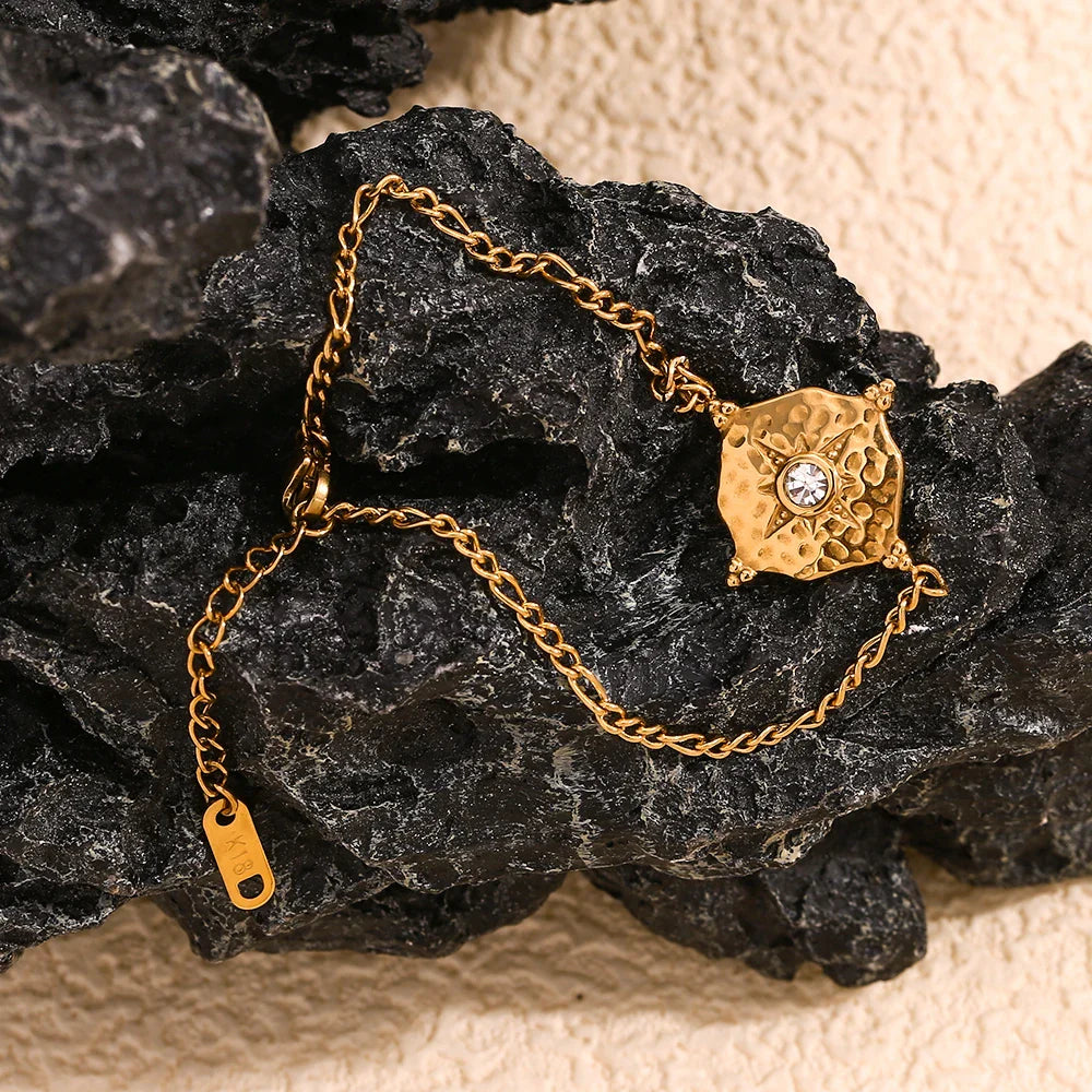 Compass Bracelet for Women - Wind Rose Compass