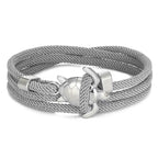 Sea Turtle Cord Bracelet grey