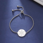 Protective Metatron’s Cube Bracelet in silver