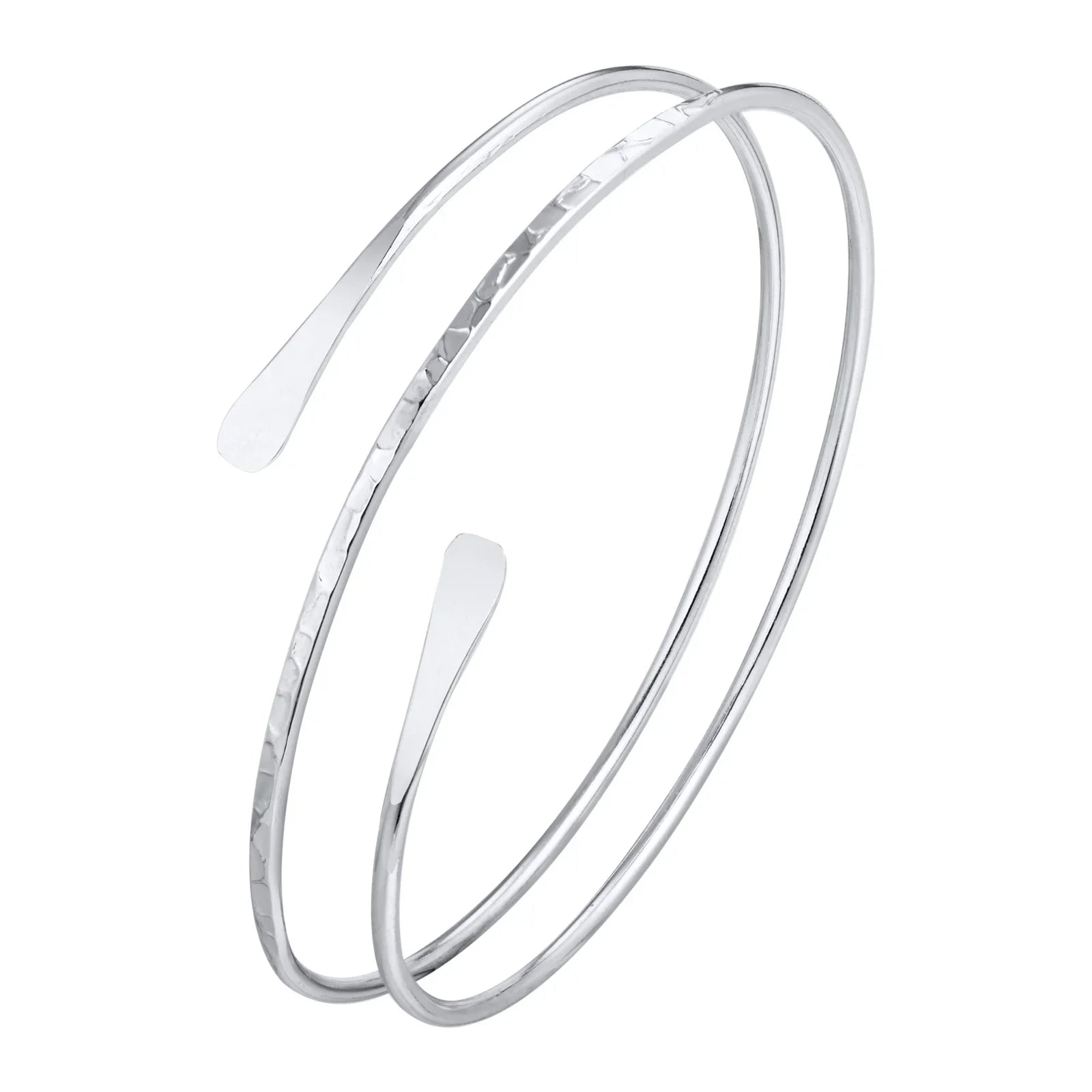 Women's arm bracelet - fine silver bicep chain